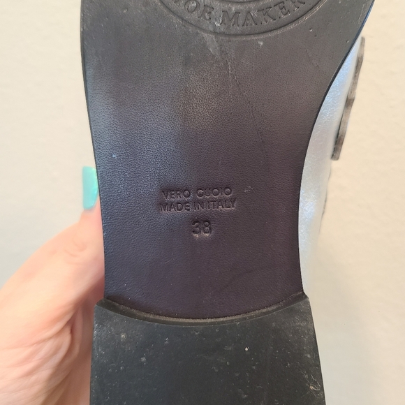 Golden Goose Jerry Metallic Silver Penny Loafer - Picture 14 of 16